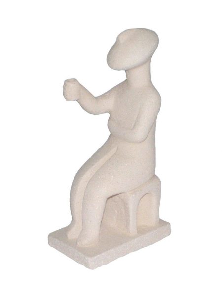 The Cup Bearer Cycladic Figurine