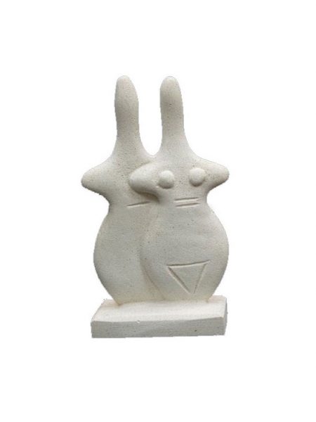 Violin-shaped Cycladic Figurine