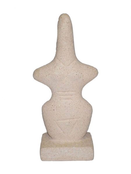 Violin-shaped Cycladic Figurine